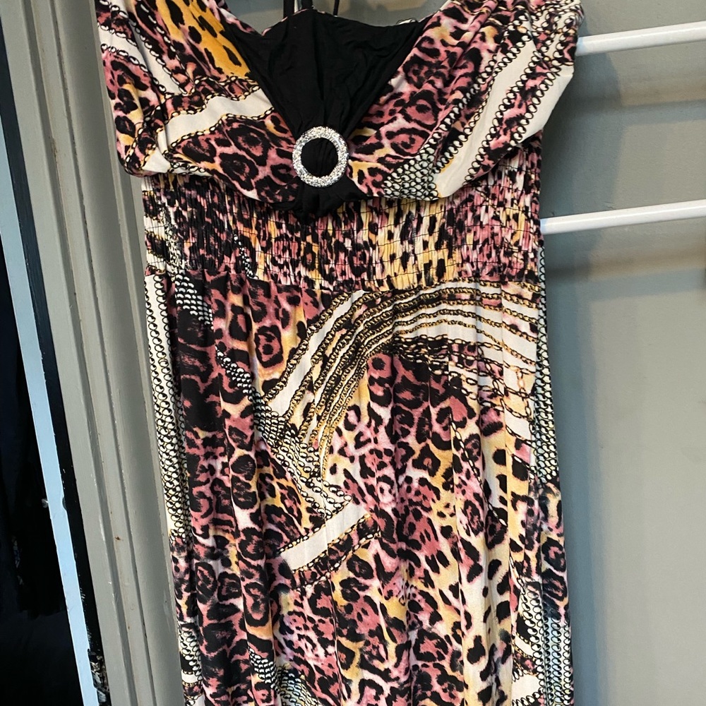 Beautiful stylish halter dress sz 3X 🌹